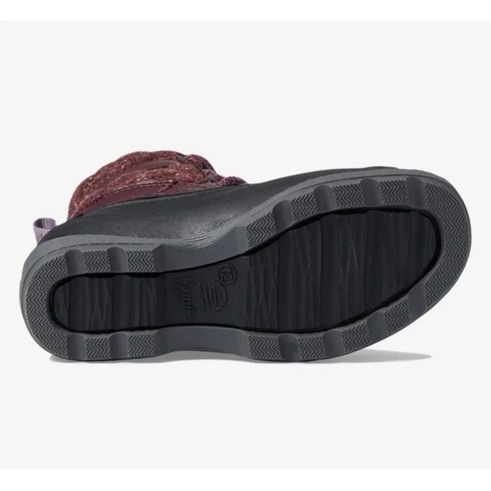 Kamik Sierra Mid Girls (Unisex) Kids Boots - Burgundy Size 3 Snow Boot NEW Shoes